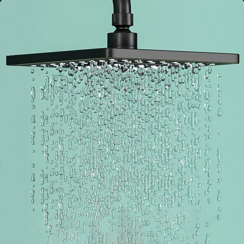 Modern Shower System Metal Adjustable Shower Head Wall Mounted Shower Head Combo -Bathlova