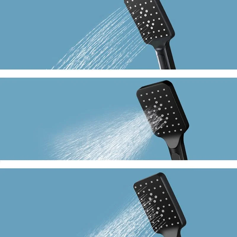 Modern Shower System Slide Bar Handheld Shower Head Wall Mounted Shower Set -Bathlova