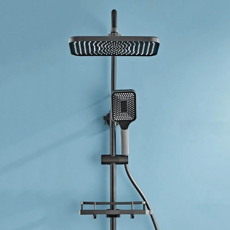 Modern Shower System Wall Mounted Spot Resist Shower System with Hand Shower -Bathlova