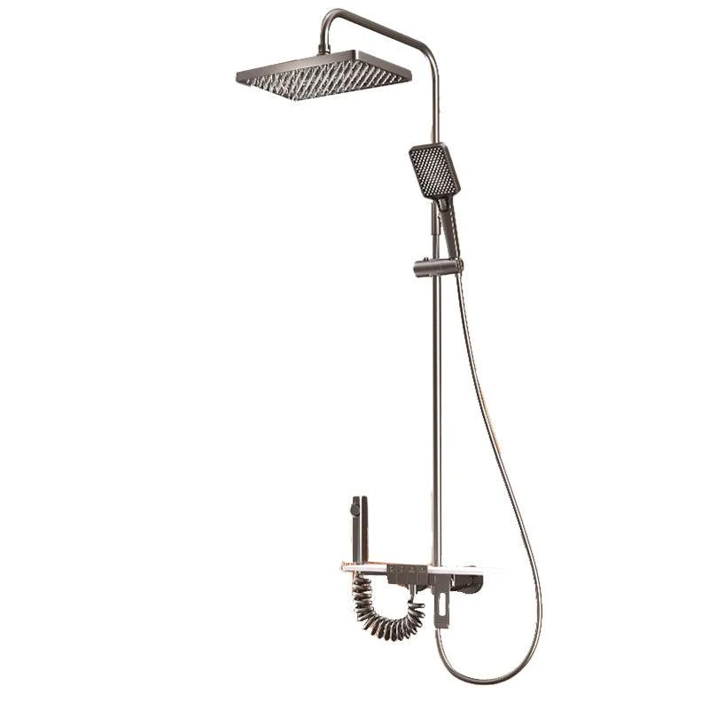 Modern Shower Tap Adjustable Spray Pattern Shower Head Combo -Bathlova