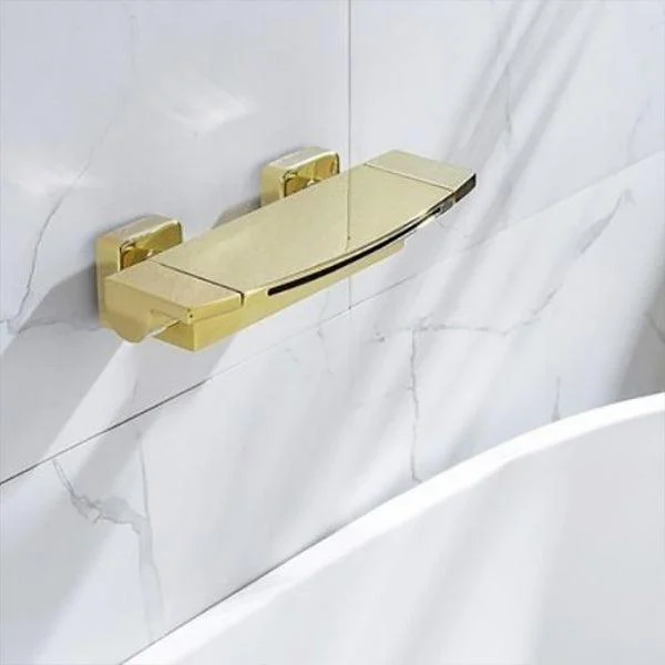 Modern Shower Tap Brass Handheld Shower Head Wall Mounted Shower Trim -Bathlova