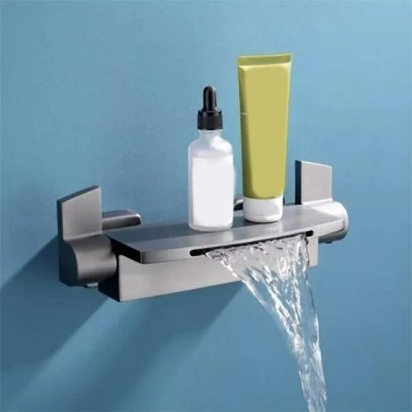 Modern Shower Tap Brass Handheld Shower Head Wall Mounted Shower Trim -Bathlova