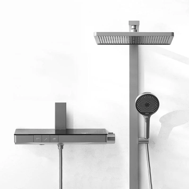 Modern Shower Tap Brass Thermostatic Adjustable Shower Head Shower System -Bathlova