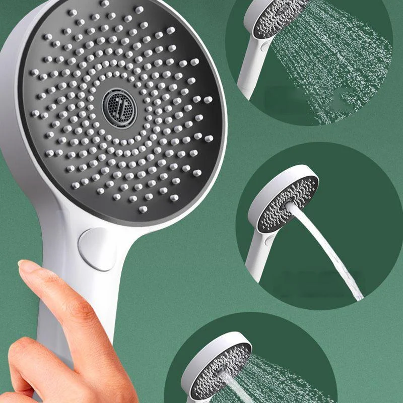 Modern Shower Trim Adjustable Spray Pattern Wall Mounted Shower Combo -Bathlova