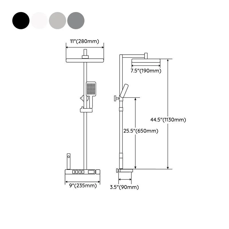 modern-shower-trim-brass-handheld-shower-head-thermostatic-shower-head-combo-bathlova-11 Modern Shower Trim Brass Handheld Shower Head Thermostatic Shower Head Combo -Bathlova