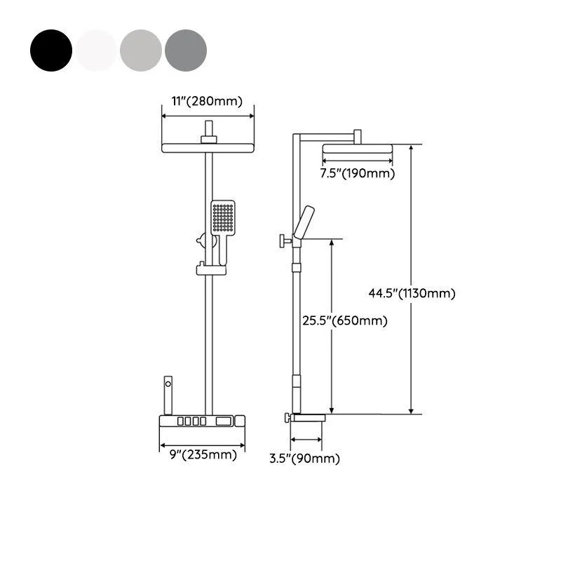 modern-shower-trim-brass-handheld-shower-head-thermostatic-shower-head-combo-bathlova-9 Modern Shower Trim Brass Handheld Shower Head Thermostatic Shower Head Combo -Bathlova