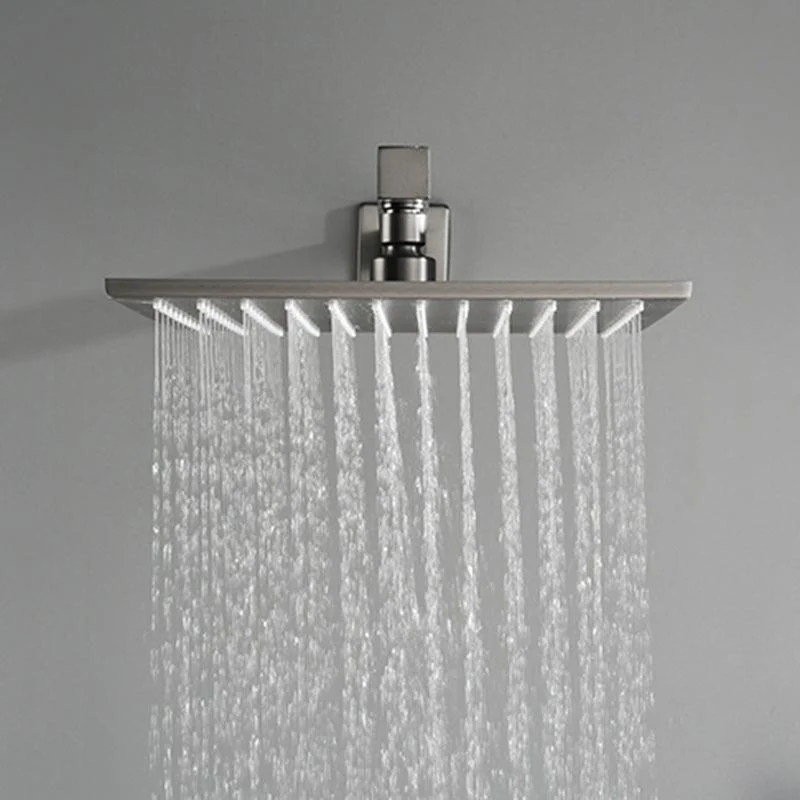 Modern Shower Trim Brass Handheld Shower Head Wall Mounted Shower System -Bathlova