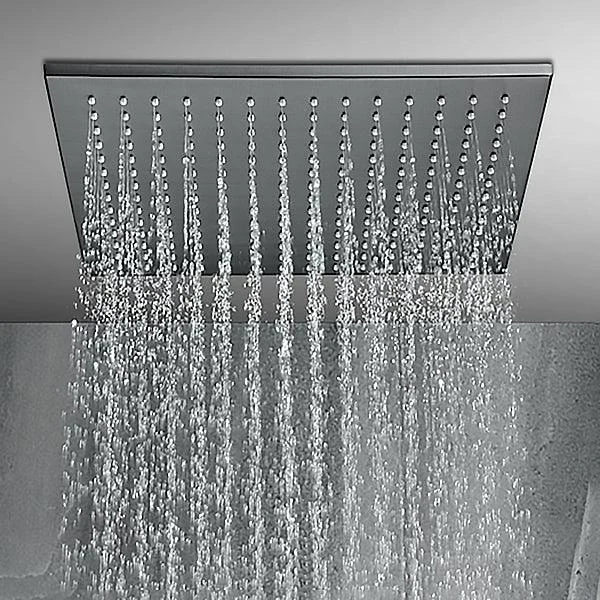 Modern Shower Trim Brass Valve Included Ceiling Mounted Shower System -Bathlova