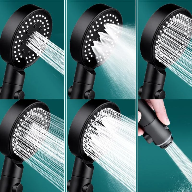 Modern Showerhead 6-Setting Adjustable Spray Pattern Handheld Shower Head -Bathlova