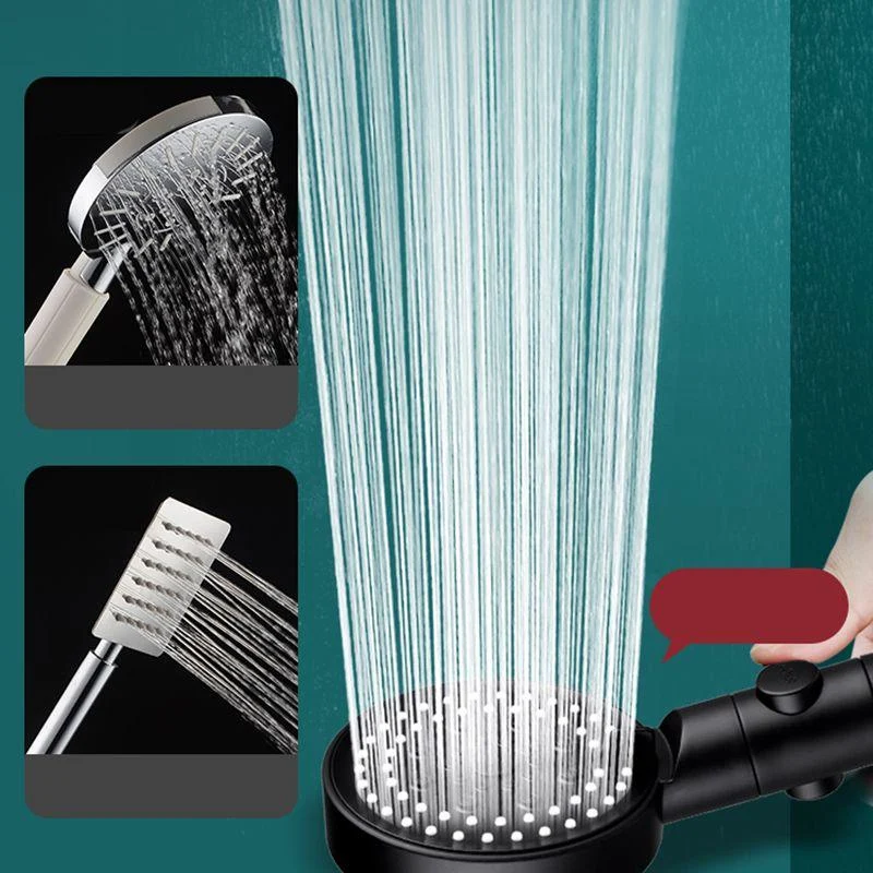 Modern Showerhead 6-Setting Adjustable Spray Pattern Handheld Shower Head -Bathlova