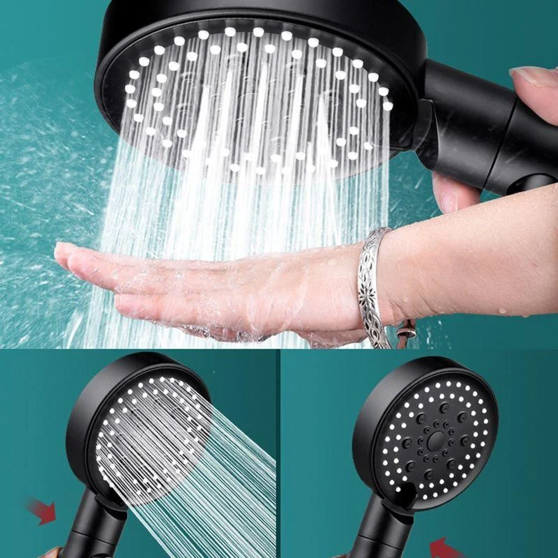 Modern Showerhead 6-Setting Adjustable Spray Pattern Handheld Shower Head -Bathlova