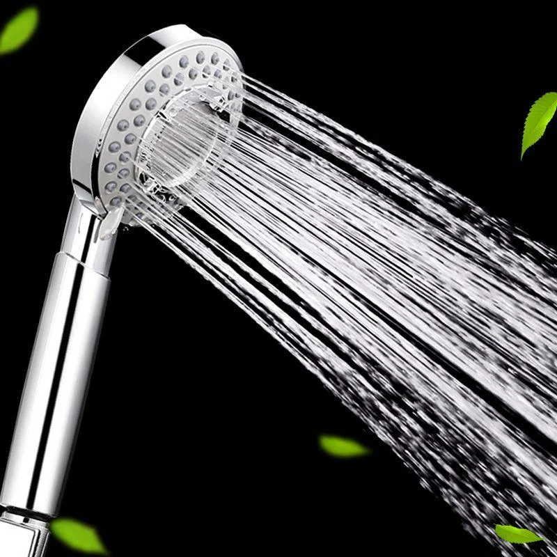 Modern Showerhead Adjustable Spray Pattern Round Shower Head -Bathlova