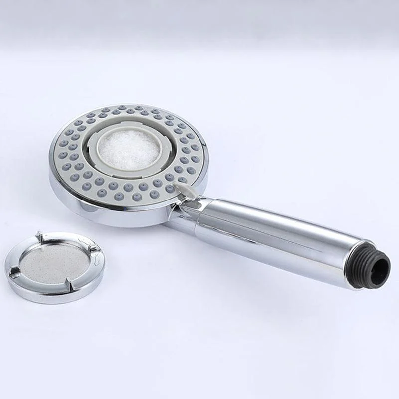 Modern Showerhead Adjustable Spray Pattern Round Shower Head -Bathlova