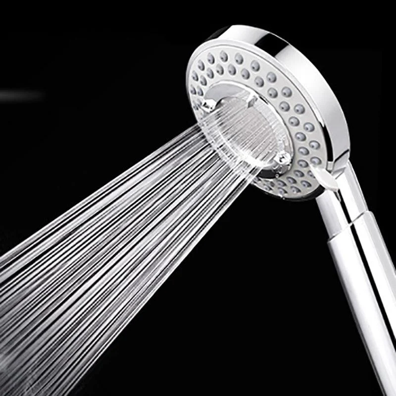 Modern Showerhead Adjustable Spray Pattern Round Shower Head -Bathlova