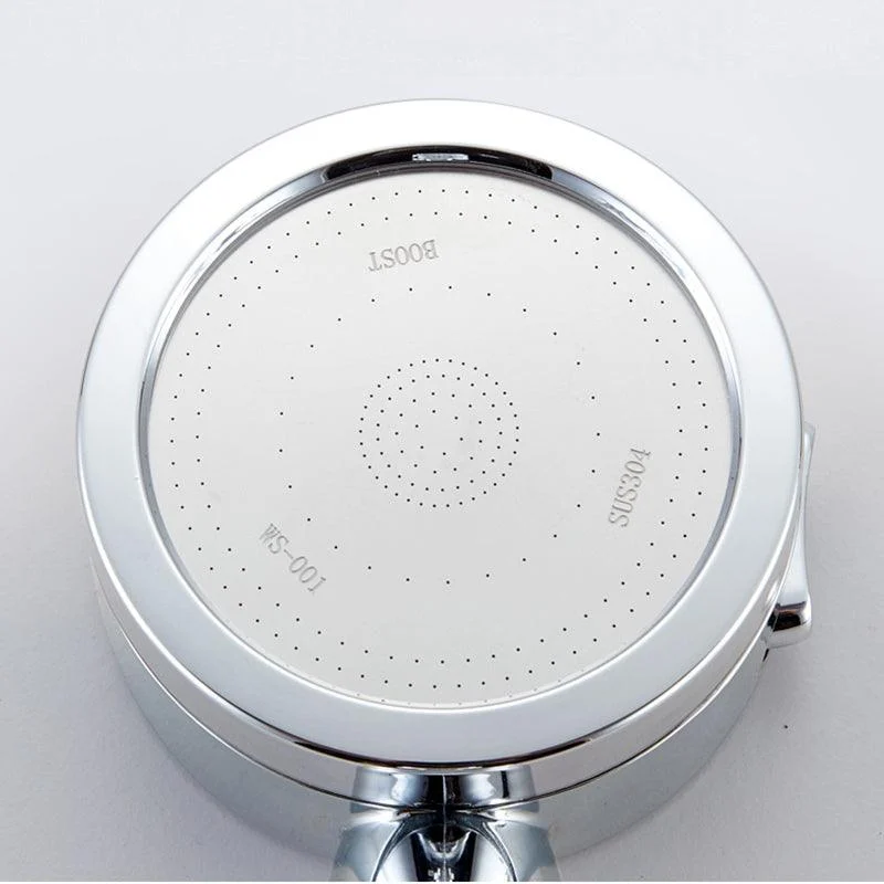 Modern Showerhead Adjustable Spray Pattern Swivel Round Hand Shower -Bathlova