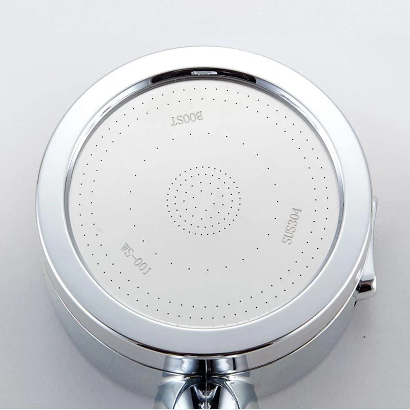 Modern Showerhead Adjustable Spray Pattern Swivel Round Hand Shower -Bathlova