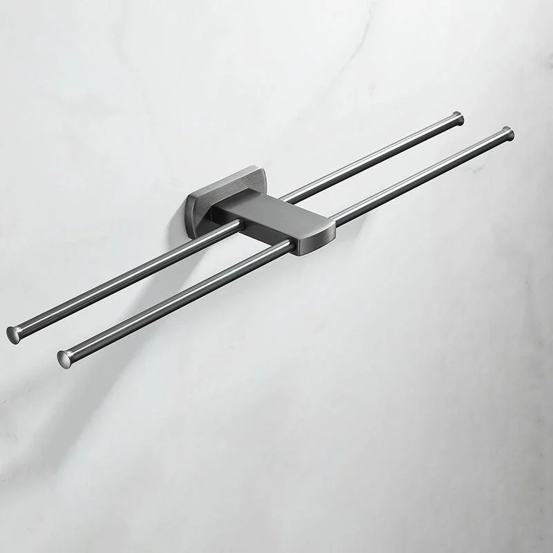 Modern Silver Bathroom Accessory As Individual Or As a Set with Towel Bar -Bathlova