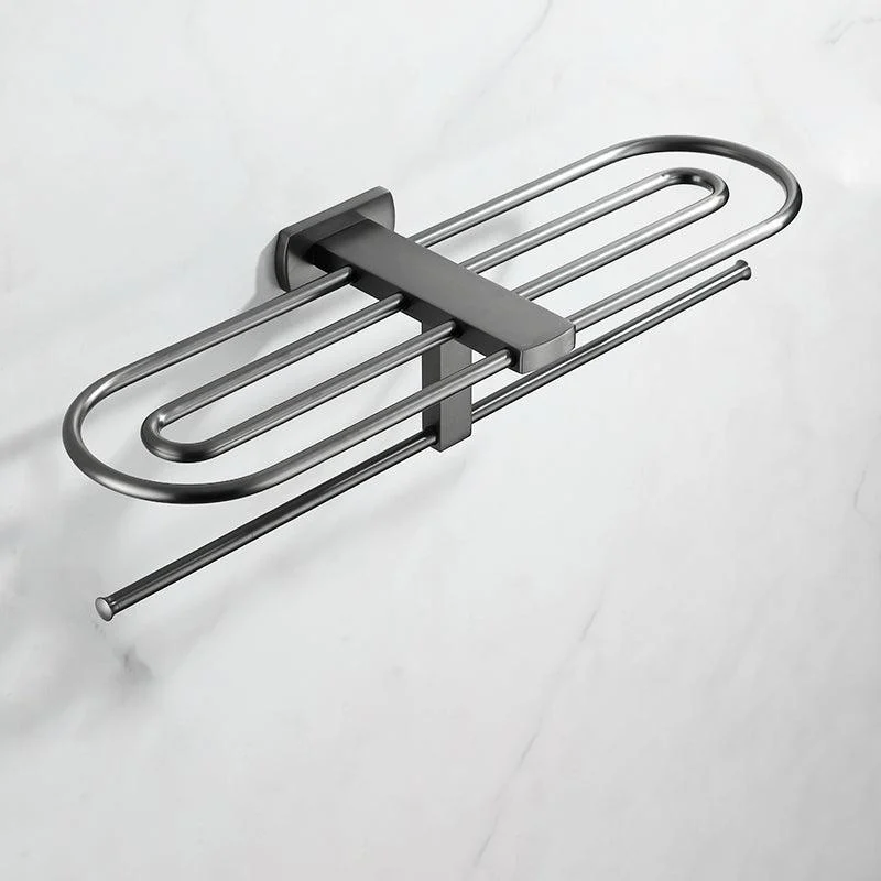 Modern Silver Bathroom Accessory As Individual Or As a Set with Towel Bar -Bathlova