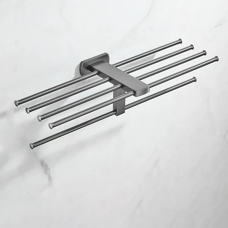 Modern Silver Bathroom Accessory As Individual Or As a Set with Towel Bar -Bathlova