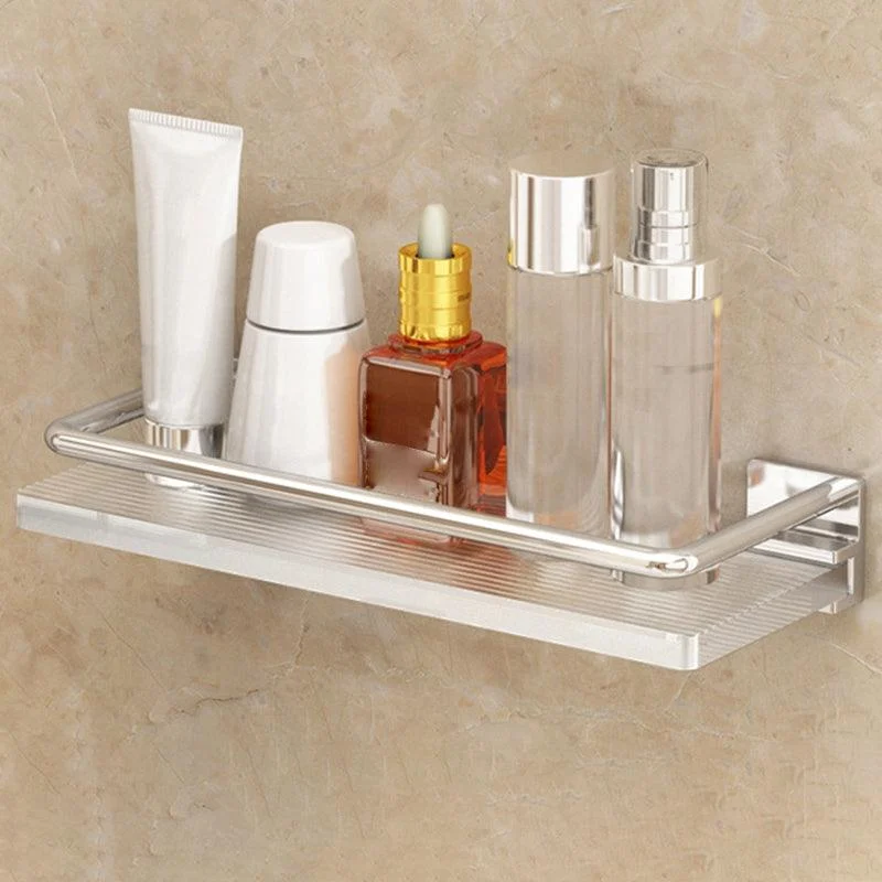 Modern Silver/Gold Bathroom Hardware Set Bath Shelf Bathroom Set -Bathlova