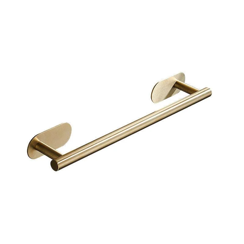 Modern Simple Metal Bathroom Accessory as Individual or as a Set in Gold -Bathlova