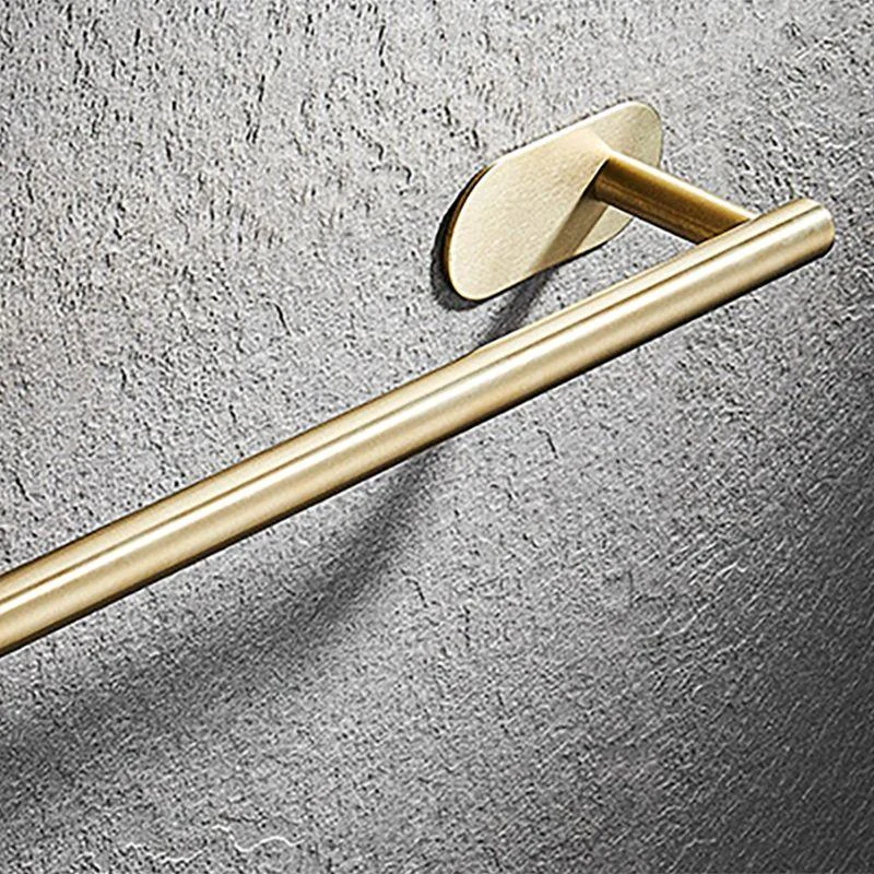 Modern Simple Metal Bathroom Accessory as Individual or as a Set in Gold -Bathlova