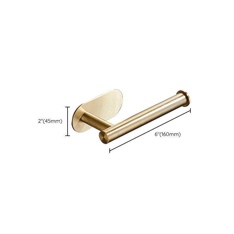 Modern Simple Metal Bathroom Accessory as Individual or as a Set in Gold -Bathlova