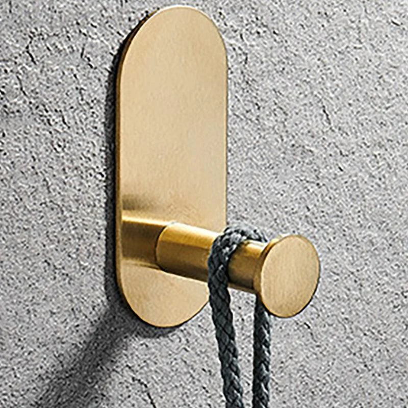 Modern Simple Metal Bathroom Accessory as Individual or as a Set in Gold -Bathlova