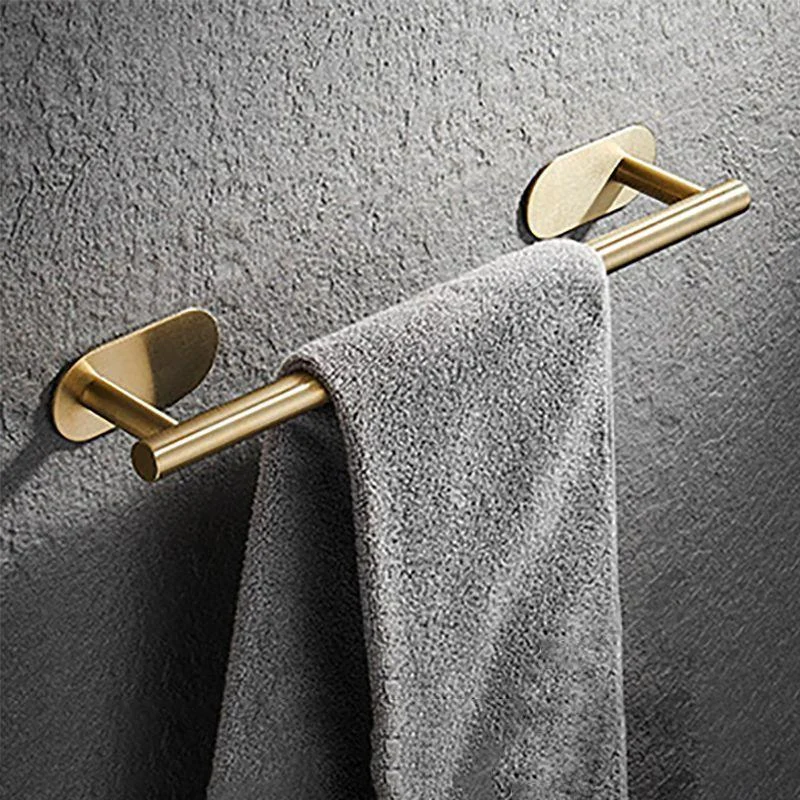 Modern Simple Metal Bathroom Accessory as Individual or as a Set in Gold -Bathlova