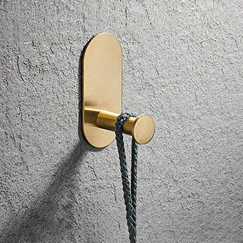 Modern Simple Metal Bathroom Accessory as Individual or as a Set in Gold -Bathlova