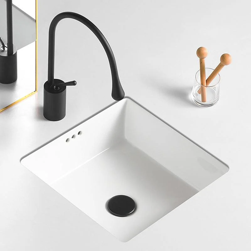 Modern Single Bowl Kitchen Sink Quartz Kitchen Sink with Round Shape -Bathlova