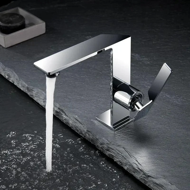 Modern Single Lever Handle Bathroom Tap -Bathlova