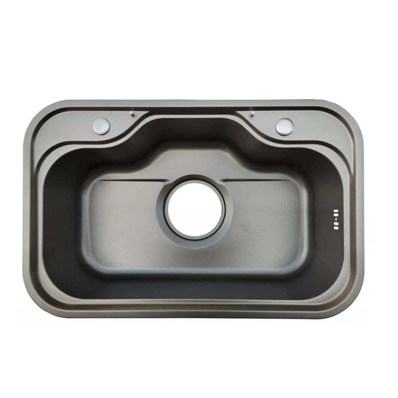 Modern Sink Only Stainless Steel with Basket Strainer and Strainer Kitchen Sink -Bathlova