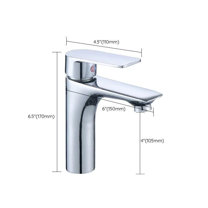 Modern Sink Tap Solid Color Brass Basin Lavatory Tap for Bathroom -Bathlova