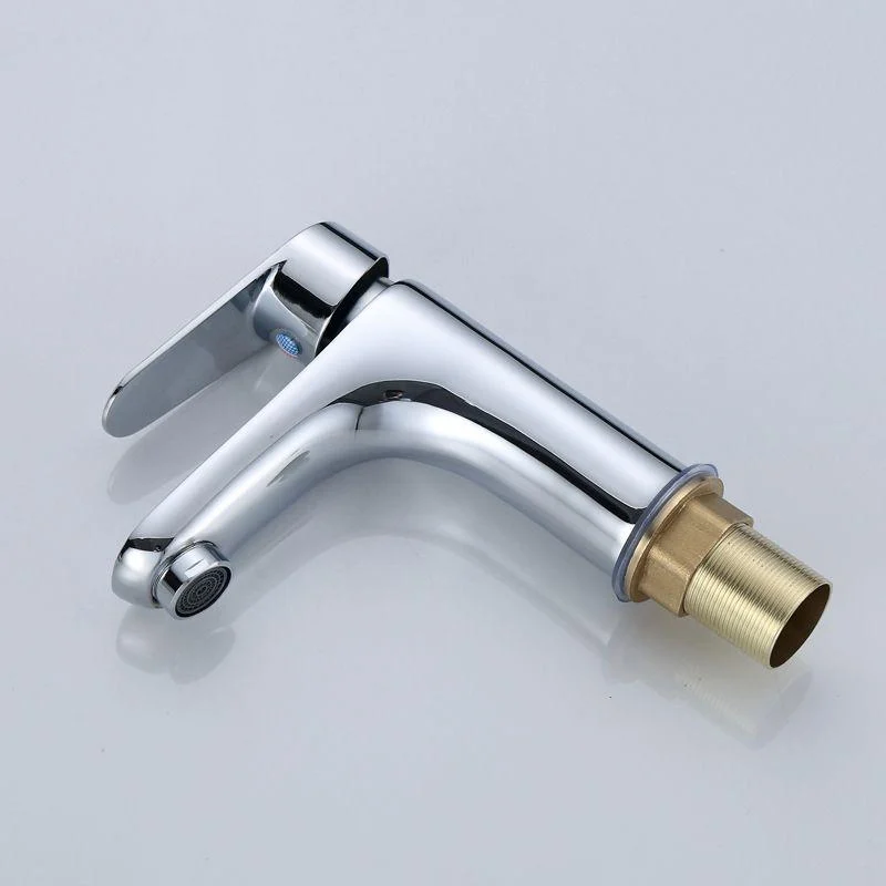 Modern Sink Tap Solid Color Brass Basin Lavatory Tap for Bathroom -Bathlova