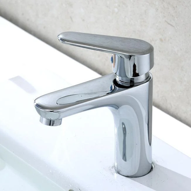 Modern Sink Tap Solid Color Brass Basin Lavatory Tap for Bathroom -Bathlova