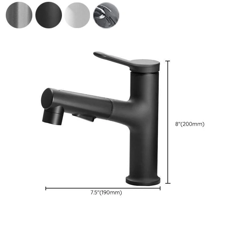 Modern Sink Tap Solid Color Brass Centerset Lavatory Tap for Bathroom -Bathlova