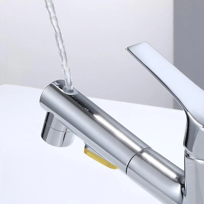 Modern Sink Tap Solid Color Metal Vessel Sink Bathroom Tap -Bathlova