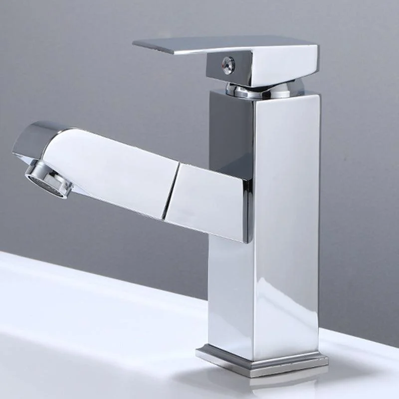 Modern Sink Tap Solid Color Metal Vessel Sink Bathroom Tap -Bathlova