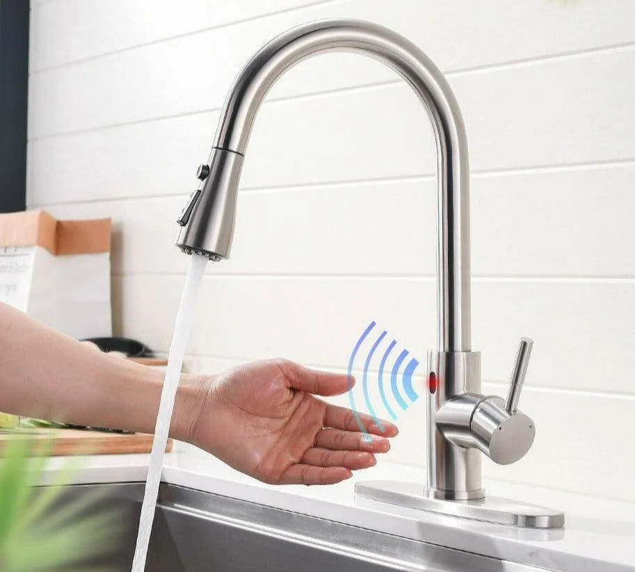 Modern Smart Sensor Touchless Kitchen Tap -Bathlova