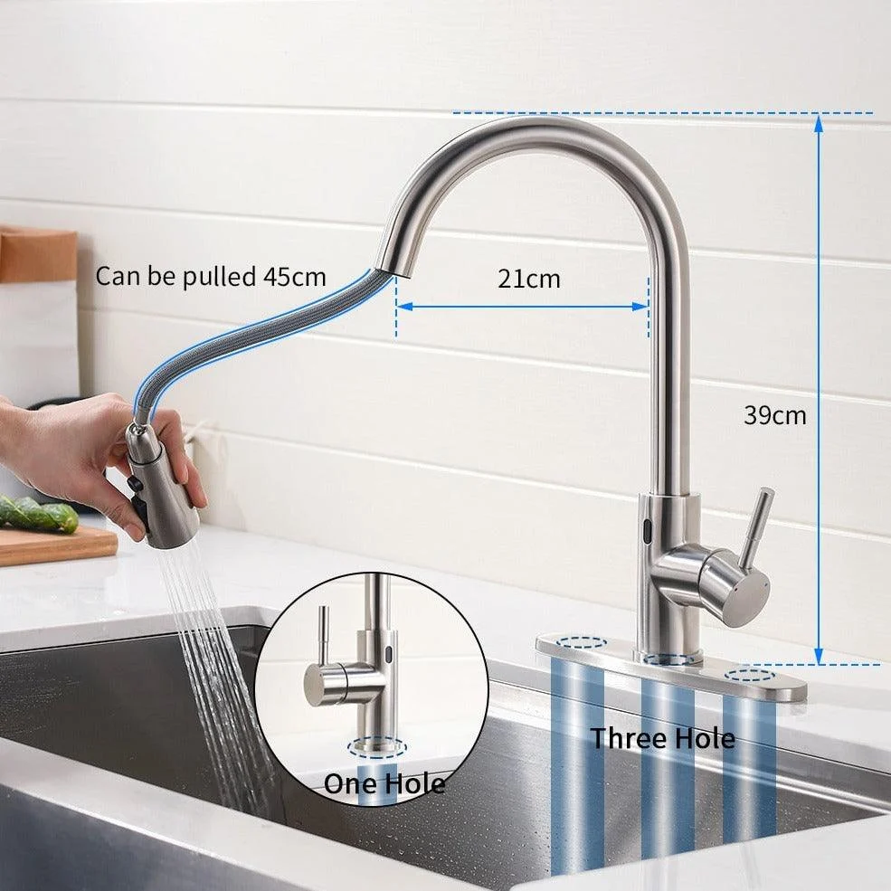 Modern Smart Sensor Touchless Kitchen Tap -Bathlova