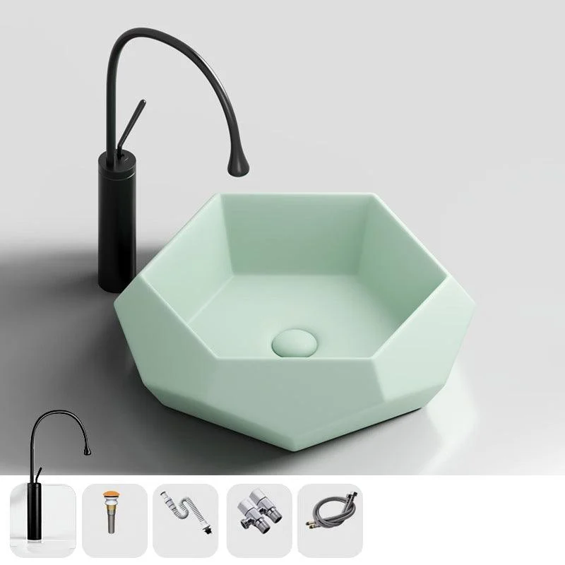 Modern Specialty Wash Stand Porcelain Vessel Lavatory Sink for Home -Bathlova