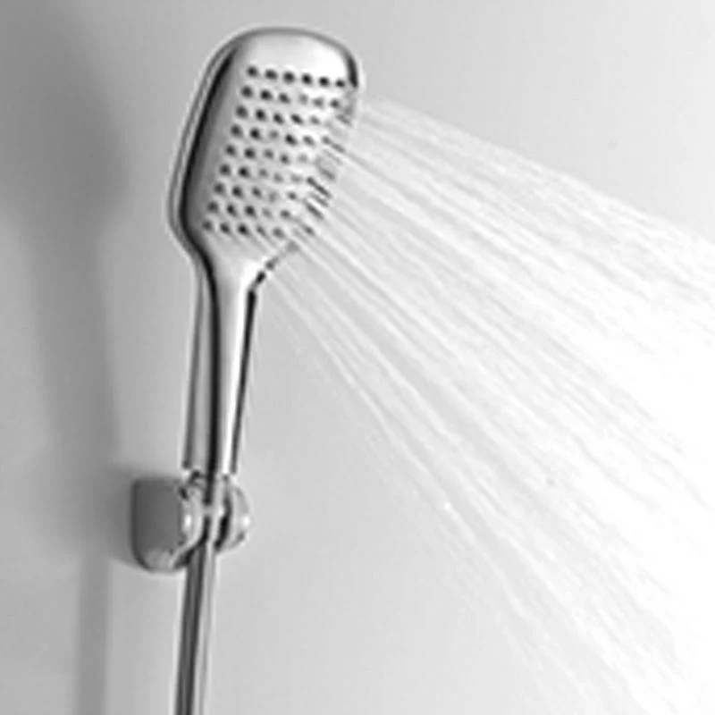 Modern Square Shower Head 304 Stainless Steel Handheld Shower Head -Bathlova