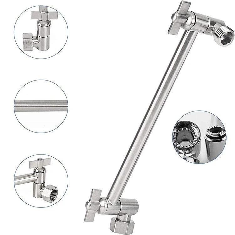 Modern Square Showerhead Wall-Mount Standard Spray Fixed Shower Head -Bathlova