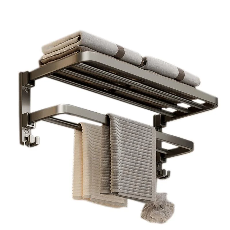 Modern Stainless Steel Bath Shelf Bathroom Accessory Kit Towel Bar Bathroom Set -Bathlova