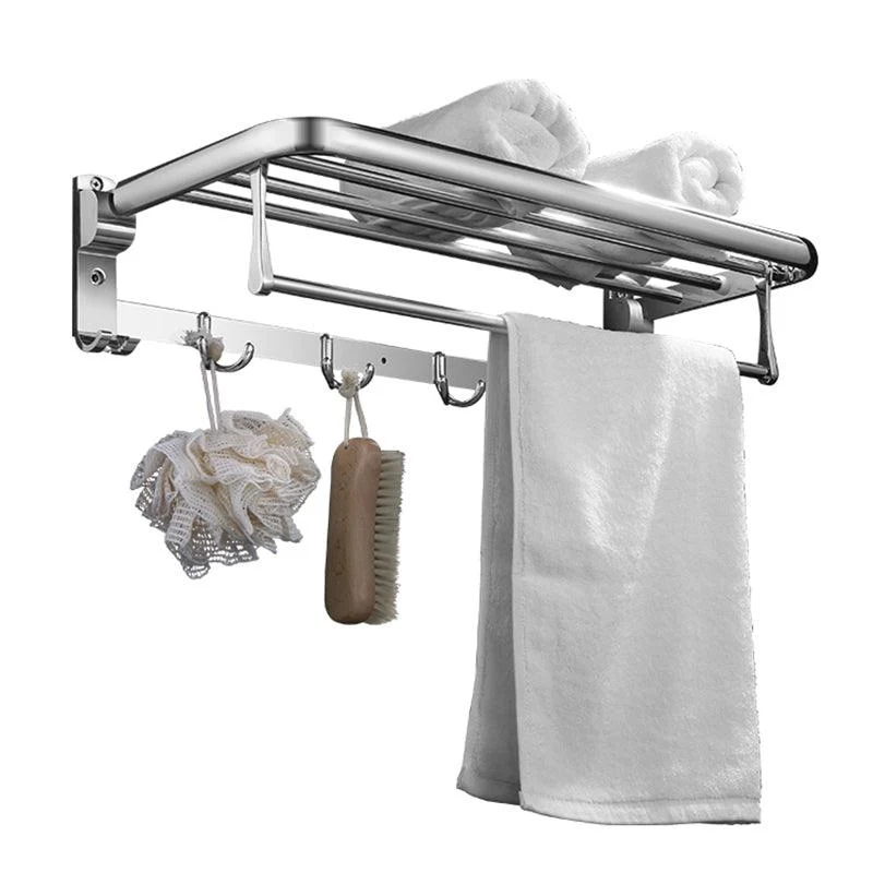 Modern Stainless Steel Bath Shelf Paper Holder Bath Hardware Set -Bathlova