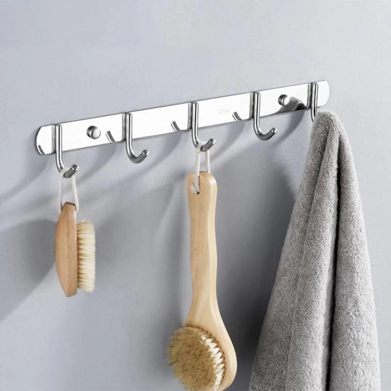 Modern Stainless Steel Bathroom Hardware Towel Bar Bathroom Set -Bathlova