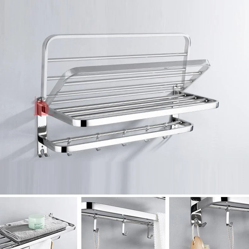 Modern Stainless Steel Bathroom Hardware Towel Bar Bathroom Set -Bathlova