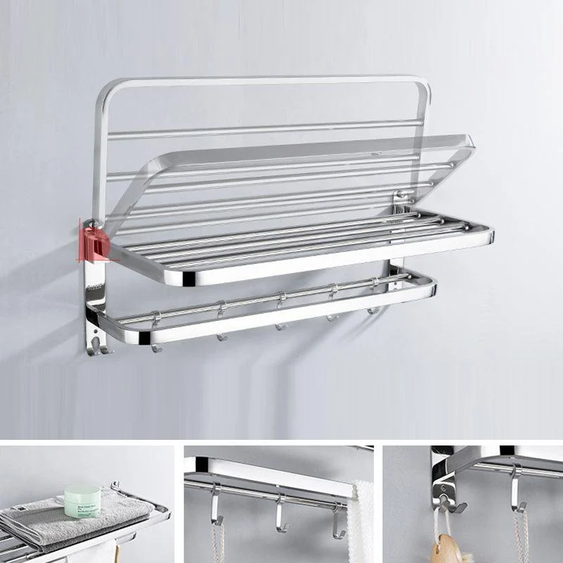 Modern Stainless Steel Bathroom Hardware Towel Bar Bathroom Set -Bathlova