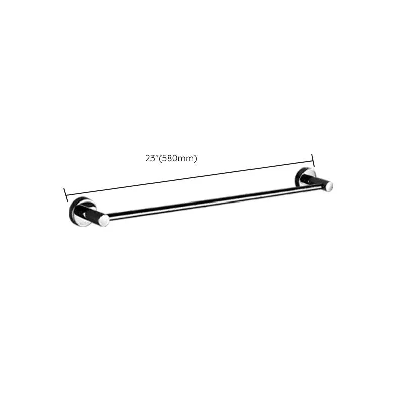 Modern Stainless Steel Bathroom Hardware Towel Bar Bathroom Set -Bathlova